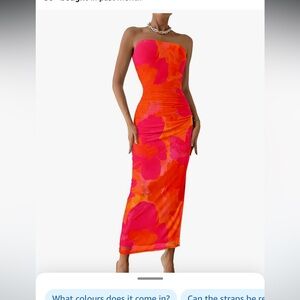 Elegant Red Maxi Dress